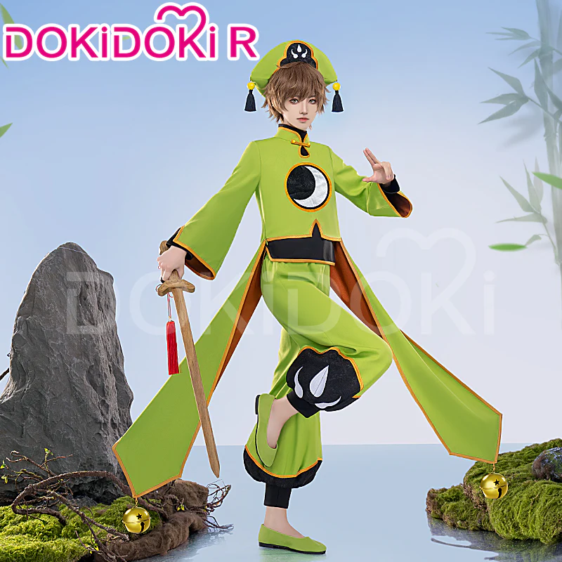 DokiDoki-R Anime Card Captor Sakura Cosplay Kinomoto Sakura / Li Syaoran Taoist Costume Cardcaptor Sakura LISYAORAN - Image 4