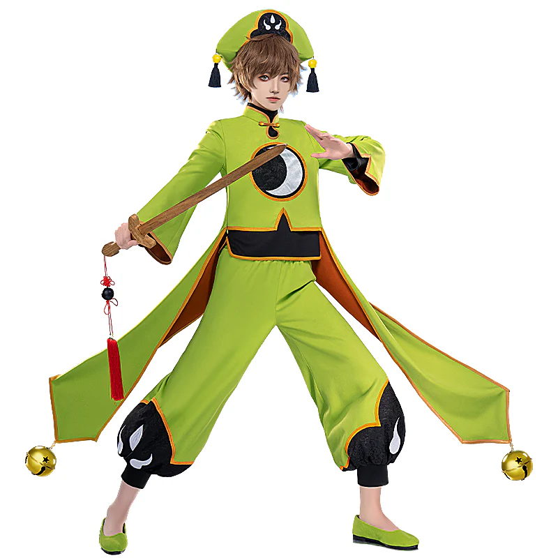 DokiDoki-R Anime Card Captor Sakura Cosplay Kinomoto Sakura / Li Syaoran Taoist Costume Cardcaptor Sakura LISYAORAN - Image 7