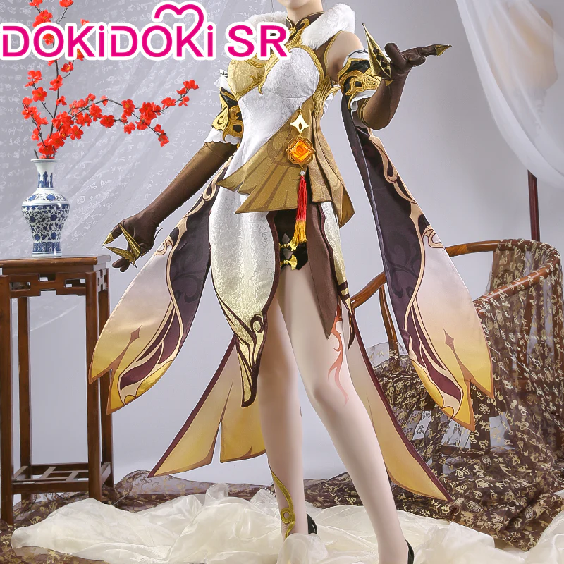 【US LOCAL SHIPPING 】【Last Batch】DokiDoki-SR Game Genshin Impact Cosplay Ning Guang NingGuang - Image 3