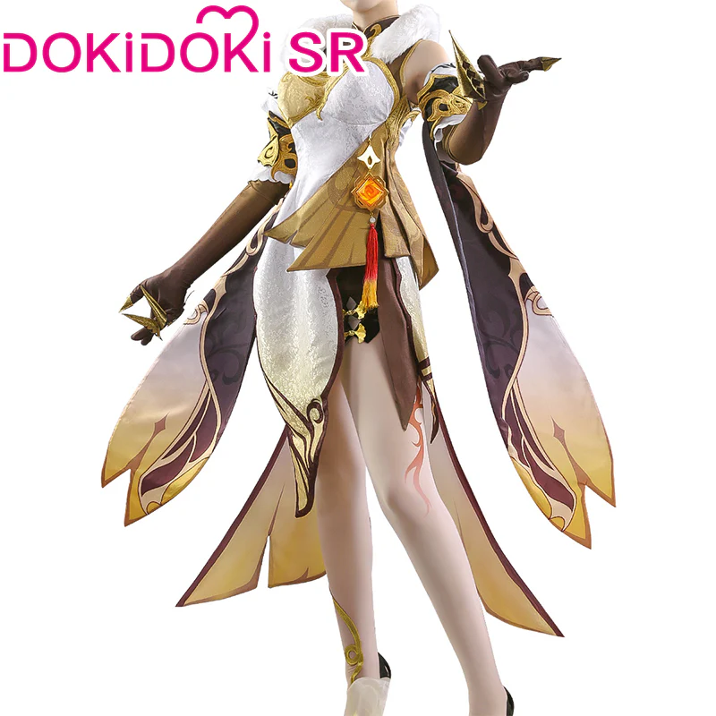 【US LOCAL SHIPPING 】【Last Batch】DokiDoki-SR Game Genshin Impact Cosplay Ning Guang NingGuang - Image 6