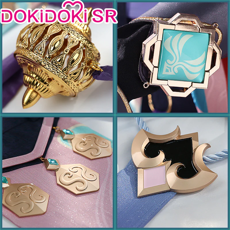 【Ready For Ship】【Size S-2XL】DokiDoki-SR Game Genshin Impact  Cosplay Xiao Halloween Costume Men / Shoes - Image 4