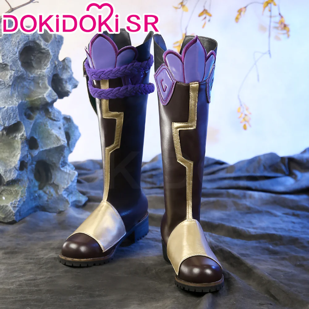 【Ready For Ship】【Size S-2XL】DokiDoki-SR Game Genshin Impact  Cosplay Xiao Halloween Costume Men / Shoes - Image 7