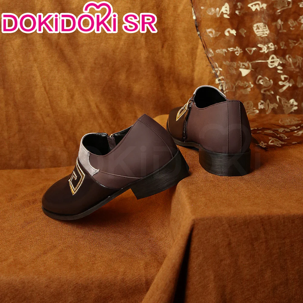 【Partially Ready For Ship】【Size S Clearance Sale】DokiDoki-SR Game Genshin Impact Zhong Li Cosplay Zhongli / Shoes - Image 8