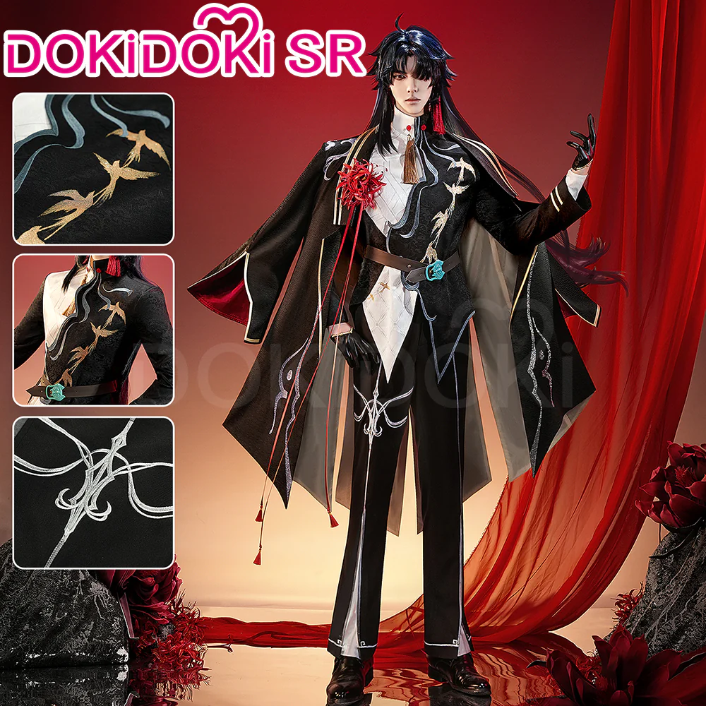 DokiDoki-SR Game Honkai: Star Rail Cosplay Blade / Jingyuan Costume Antiquity Doujin Jing Yuan Magpie Thread - Image 2