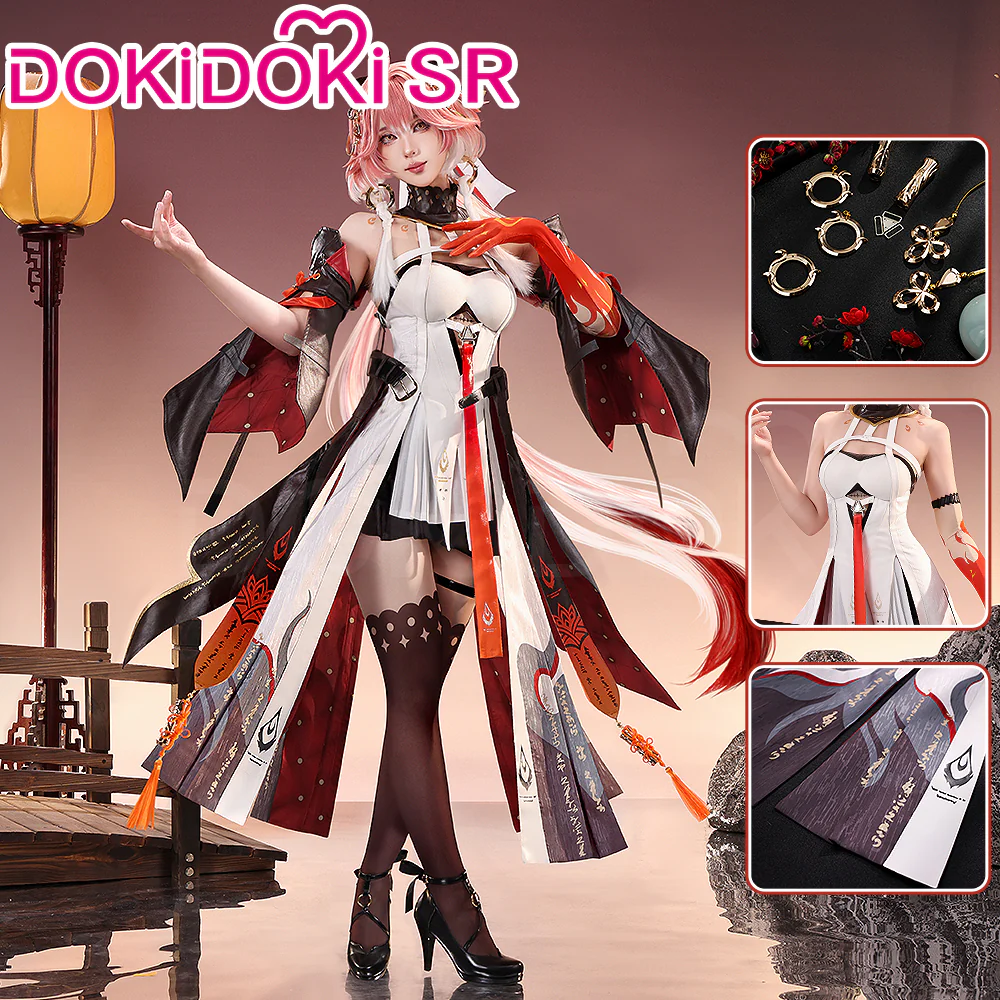 【Ready For Ship】DokiDoki-SR Game Wuthering Waves Cosplay Changli Costume Chang Li