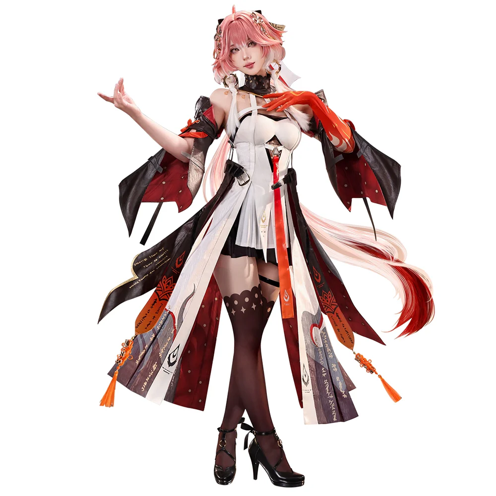 【Ready For Ship】DokiDoki-SR Game Wuthering Waves Cosplay Changli Costume Chang Li - Image 5