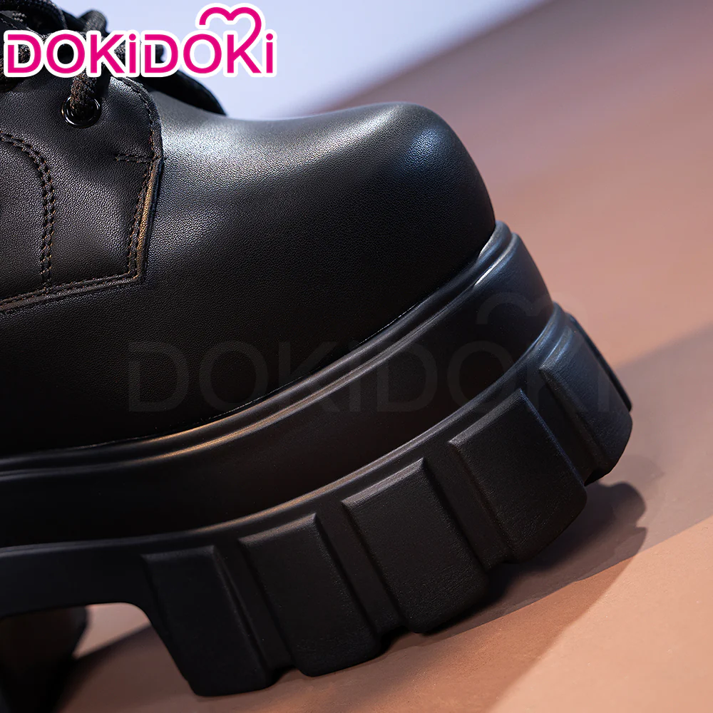 【Partially Ready For Ship】【22CM】DokiDoki Height Increasing Shoes / Elevator Shoes Martin Boots Black Invisible Thick-Soled 22 CM Platform Shoes - Image 6