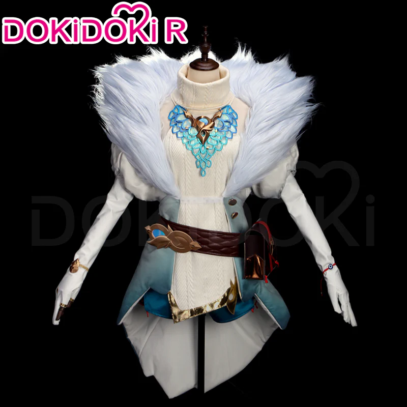 DokiDoki Game Cosplay Bunny Witch Costume / Prop - Image 5