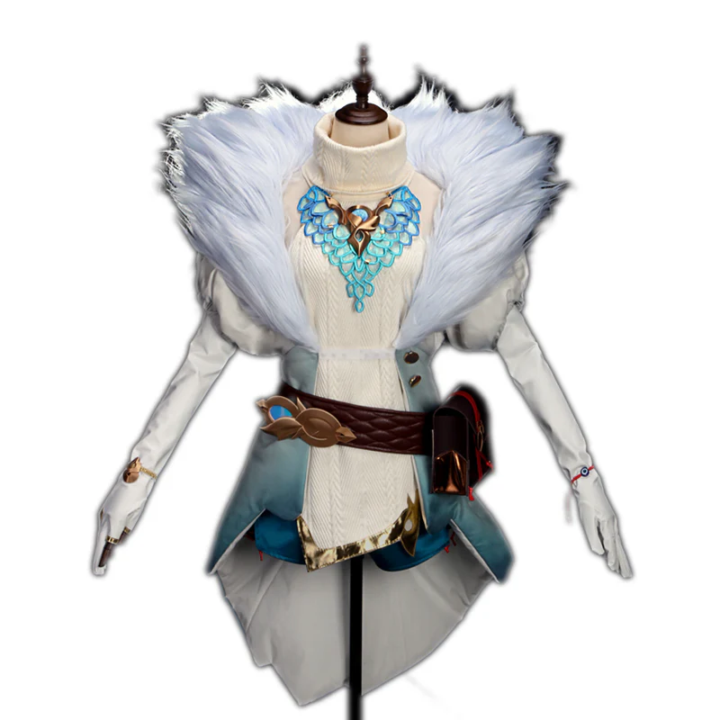 DokiDoki Game Cosplay Bunny Witch Costume / Prop - Image 7