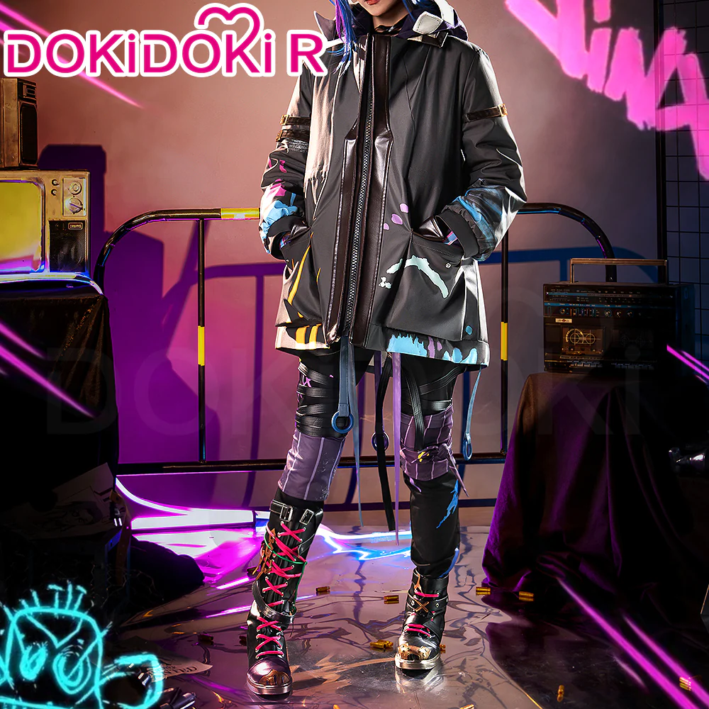 【Ready For Ship】【Size S-3XL】DokiDoki-R Anime Cosplay Jiinxx Costume Cool Final Episode - Image 3