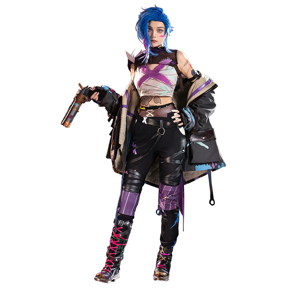 【Ready For Ship】【Size S-3XL】DokiDoki-R Anime Cosplay Jiinxx Costume Cool Final Episode - Image 5