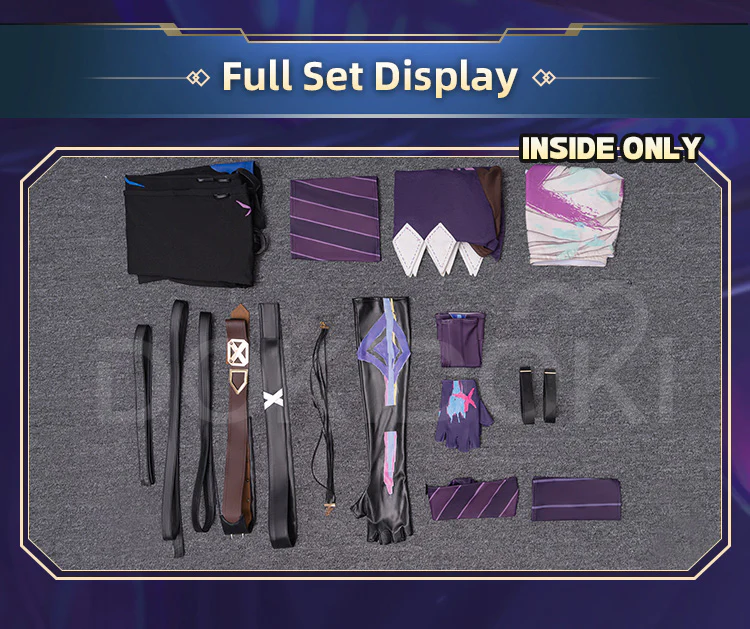 【Ready For Ship】【Size S-3XL】DokiDoki-R Anime Cosplay Jiinxx Costume Cool Final Episode - Image 8