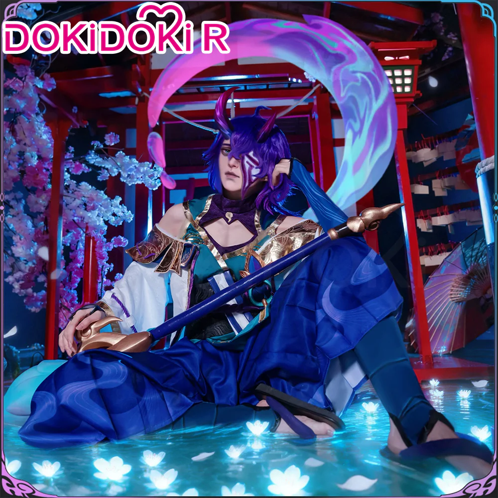 DokiDoki-R Game Cosplay Costume  Spiirit Bloossom Spriings / Horn