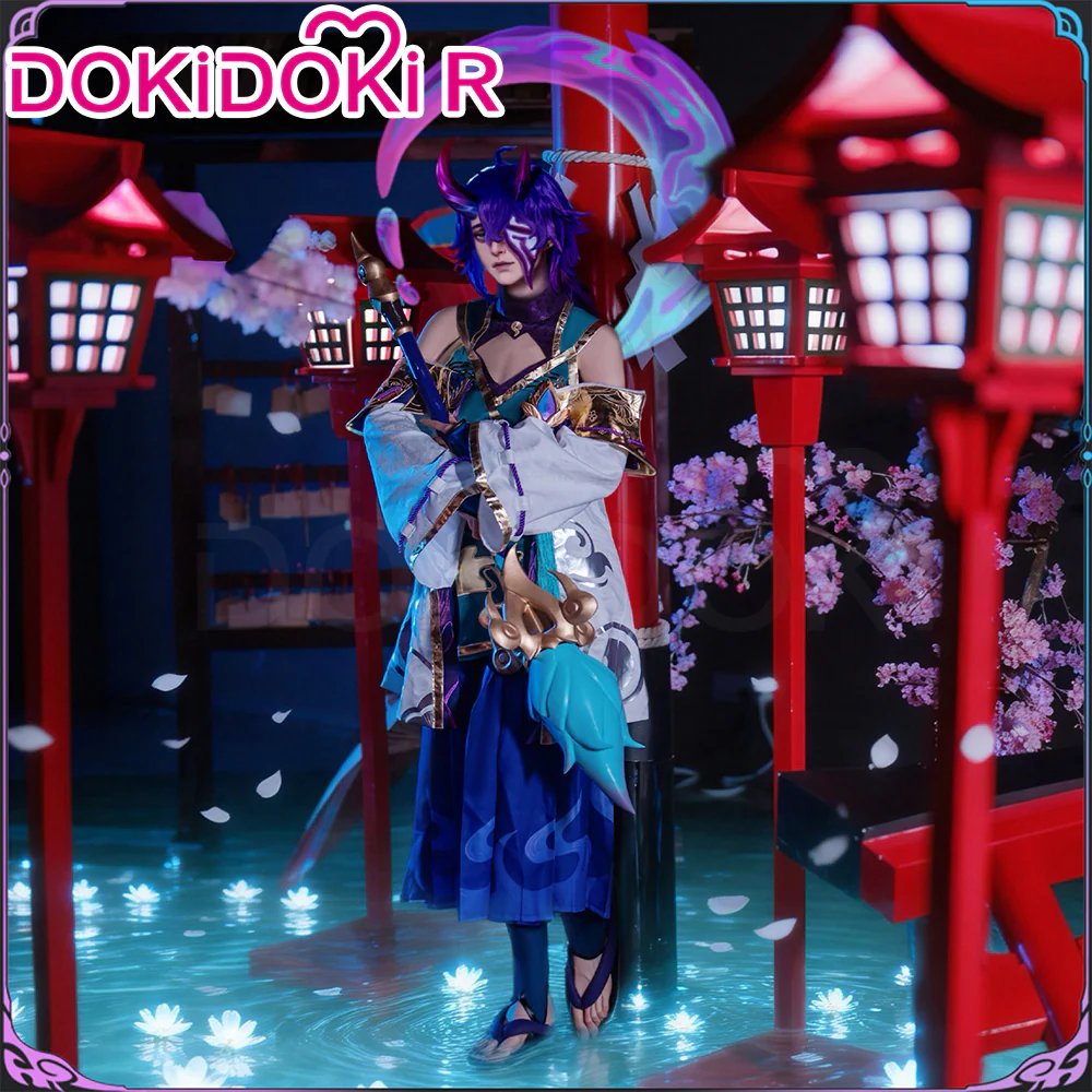 DokiDoki-R Game Cosplay Costume  Spiirit Bloossom Spriings / Horn - Image 3