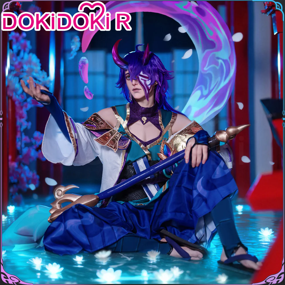 DokiDoki-R Game Cosplay Costume  Spiirit Bloossom Spriings / Horn - Image 4