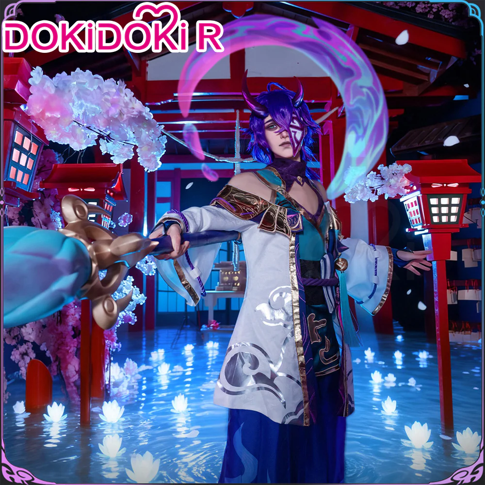 DokiDoki-R Game Cosplay Costume  Spiirit Bloossom Spriings / Horn - Image 5