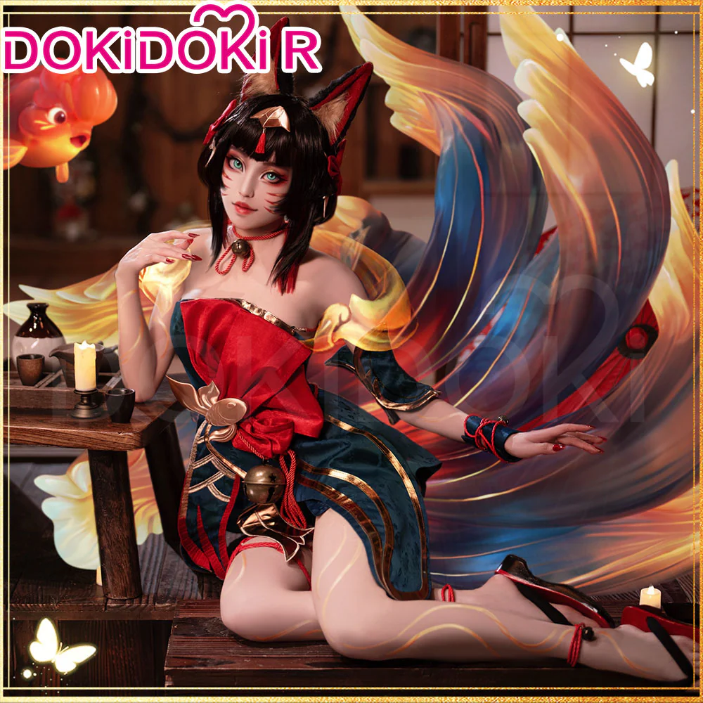 【Ready For Ship】DokiDoki-R Game Fox Cosplay Costume After Hours