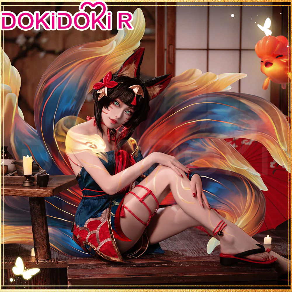 【Ready For Ship】DokiDoki-R Game Fox Cosplay Costume After Hours - Image 2
