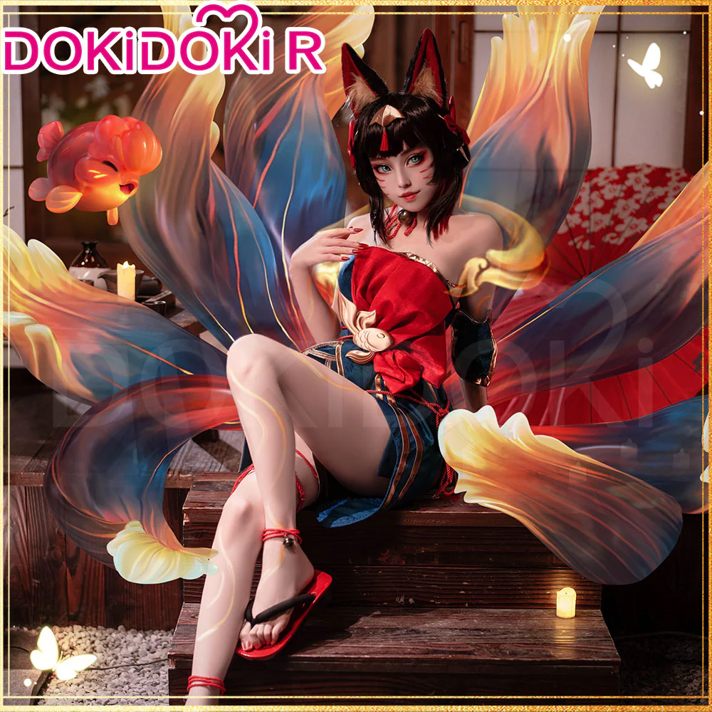 【Ready For Ship】DokiDoki-R Game Fox Cosplay Costume After Hours - Image 3