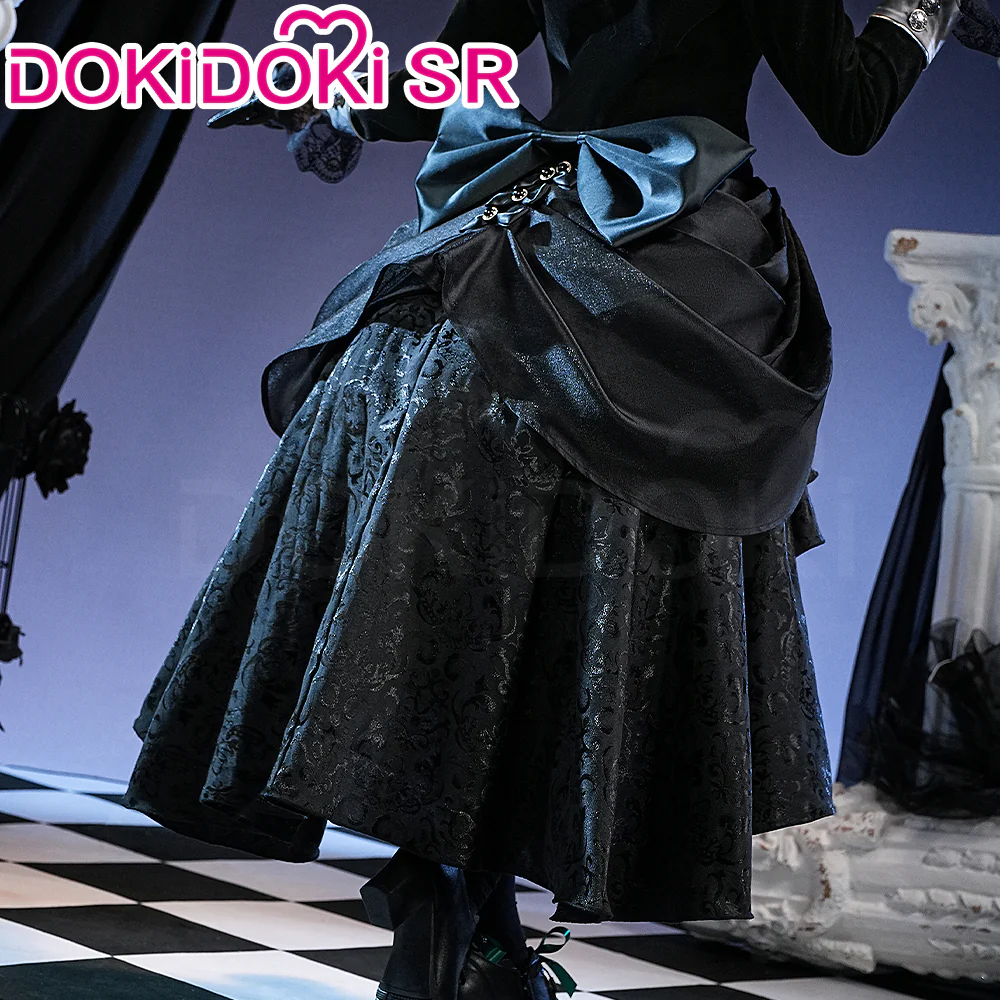 【Ready For Ship】DokiDoki-SR Anime Black Butler Kuroshitsuji Cosplay Ciel Phantomhive Costume Black Rose - Image 2