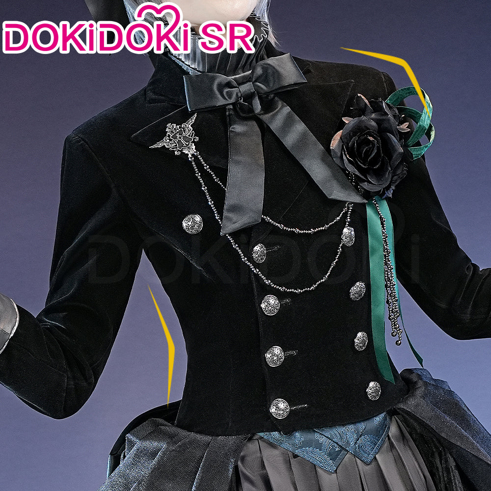 【Ready For Ship】DokiDoki-SR Anime Black Butler Kuroshitsuji Cosplay Ciel Phantomhive Costume Black Rose - Image 4