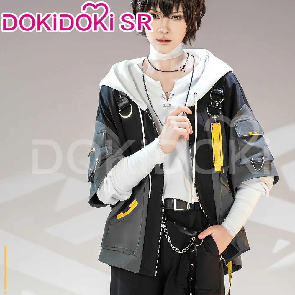 【LAST BATCH】DokiDoki-SR Anime Cosplay Costume Workwear Doujin Black Cool Casual Wear Techwear - Image 11