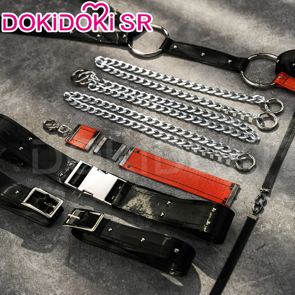 【LAST BATCH】DokiDoki-SR Anime Cosplay Costume Workwear Doujin Black Cool Casual Wear Techwear - Image 6