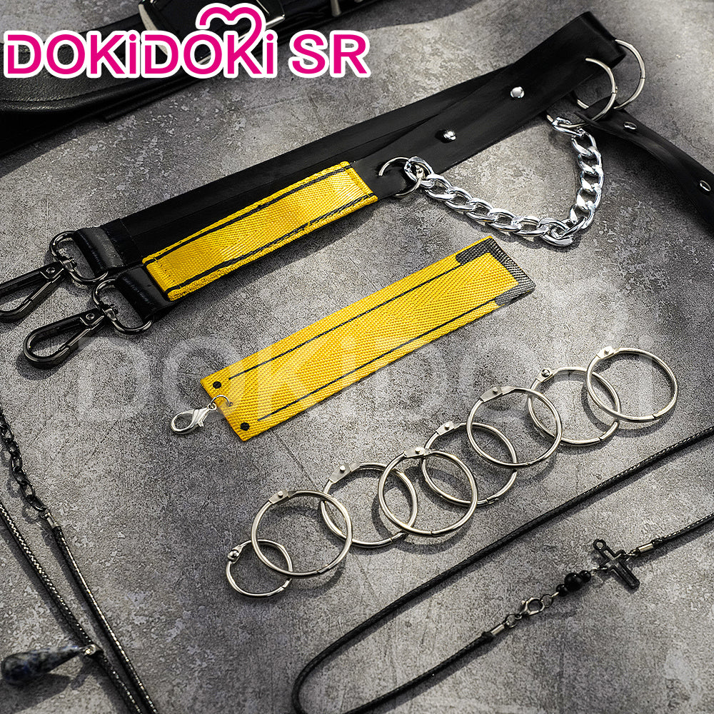 【LAST BATCH】DokiDoki-SR Anime Cosplay Costume Workwear Doujin Black Cool Casual Wear Techwear - Image 9