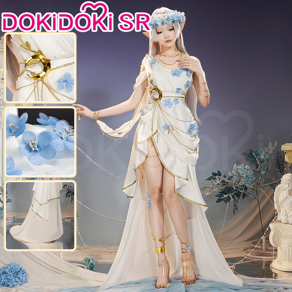 【Ready For Ship】DokiDoki-SR Anime Cosplay Friiereen Costume Oracle Doujin Dress