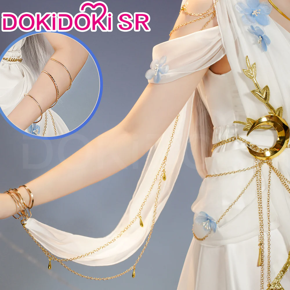 【Ready For Ship】DokiDoki-SR Anime Cosplay Friiereen Costume Oracle Doujin Dress - Image 4