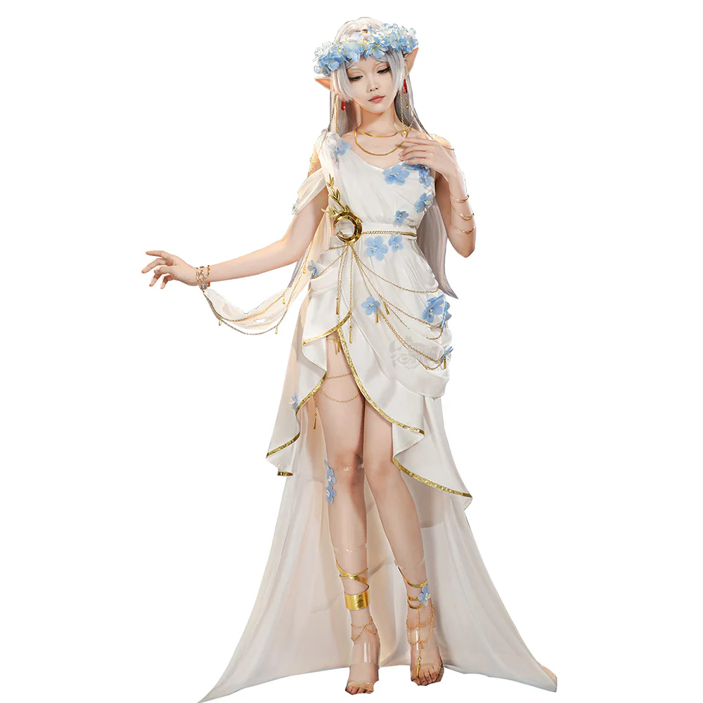 【Ready For Ship】DokiDoki-SR Anime Cosplay Friiereen Costume Oracle Doujin Dress - Image 5