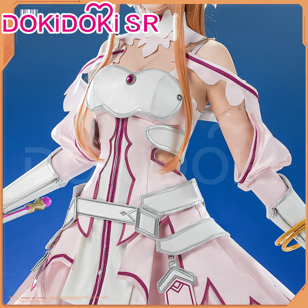 【Partially Ready For Ship】DokiDoki-SR Anime Sword Art Online Cosplay Yuuki Asuna Costume Goddess Stacia SAO - Image 4