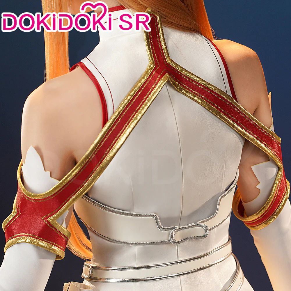 【Costume Ready For Ship】DokiDoki-SR Anime Sword Art Online Cosplay Yuuki Asuna Costume / Shoes SAO - Image 3