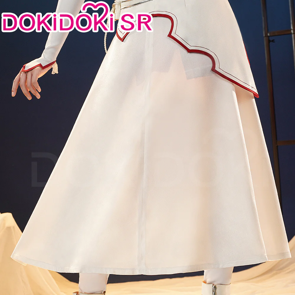 【Costume Ready For Ship】DokiDoki-SR Anime Sword Art Online Cosplay Yuuki Asuna Costume / Shoes SAO - Image 5