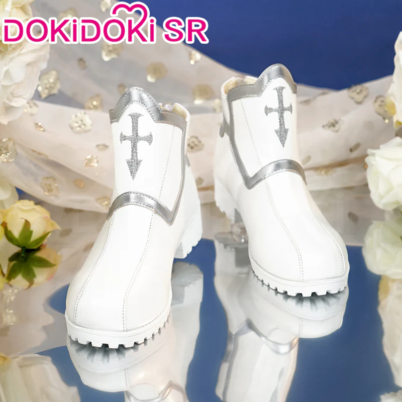 【Costume Ready For Ship】DokiDoki-SR Anime Sword Art Online Cosplay Yuuki Asuna Costume / Shoes SAO - Image 9