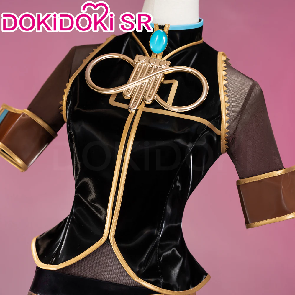 DokiDoki-SR Cosplay Costume Black Dress - Image 3