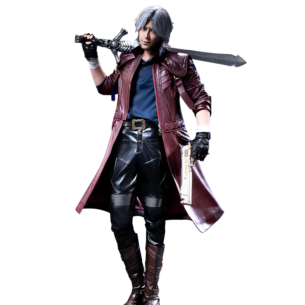 【Partially Ready For Ship】【Size S-3XL】DokiDoki-SR Game Cosplay Daante Costume Red dmc5 - Image 5