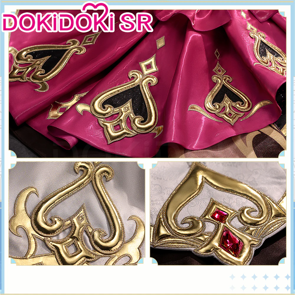 【Partially Ready For Ship】DokiDoki-SR Game Genshin Impact Cosplay Escoffier Costume Fontaine - Image 4