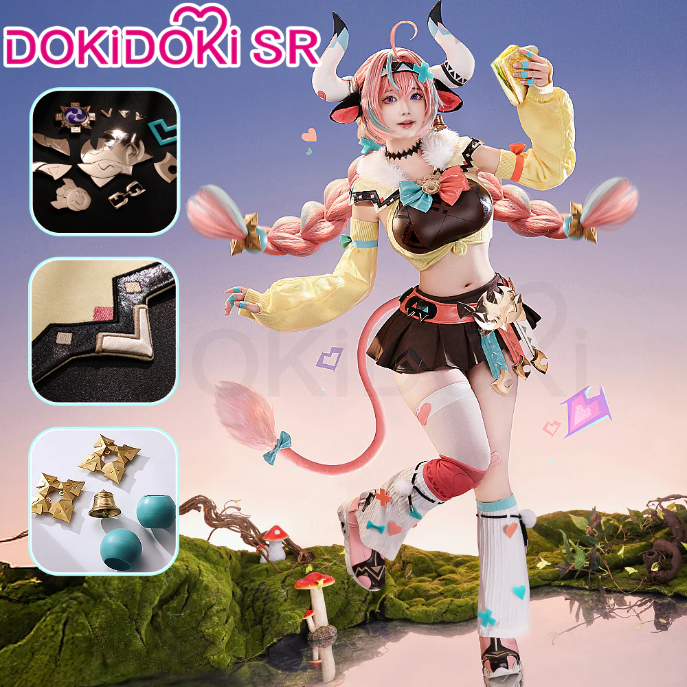 【Partially Ready For Ship】【Size S-5XL】 DokiDoki-SR Game Genshin Impact Cosplay Varesa Costume Natlan - Image 3