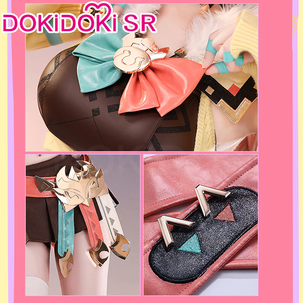 【Partially Ready For Ship】【Size S-5XL】 DokiDoki-SR Game Genshin Impact Cosplay Varesa Costume Natlan - Image 4