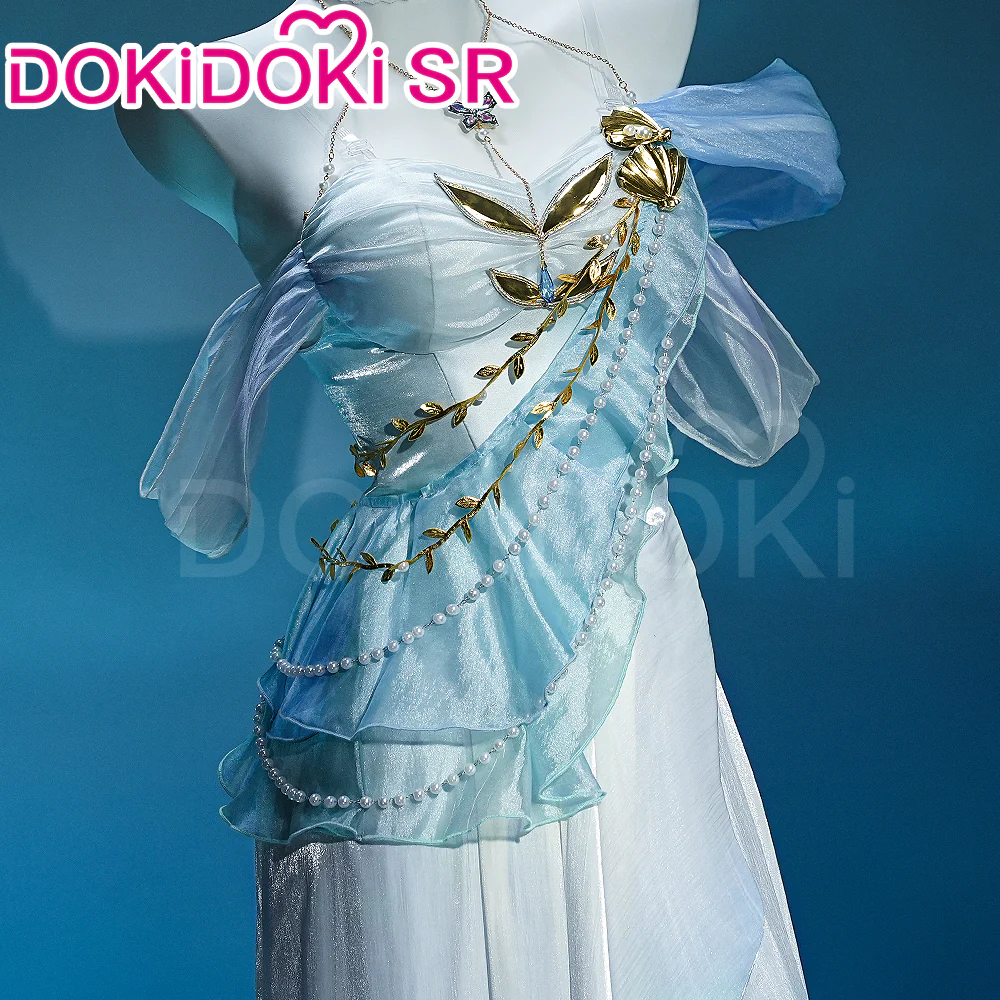 DokiDoki-SR Game Genshin Impact Furina Costume Tideheart Doujin Focalors Fontaine Doujin - Image 2