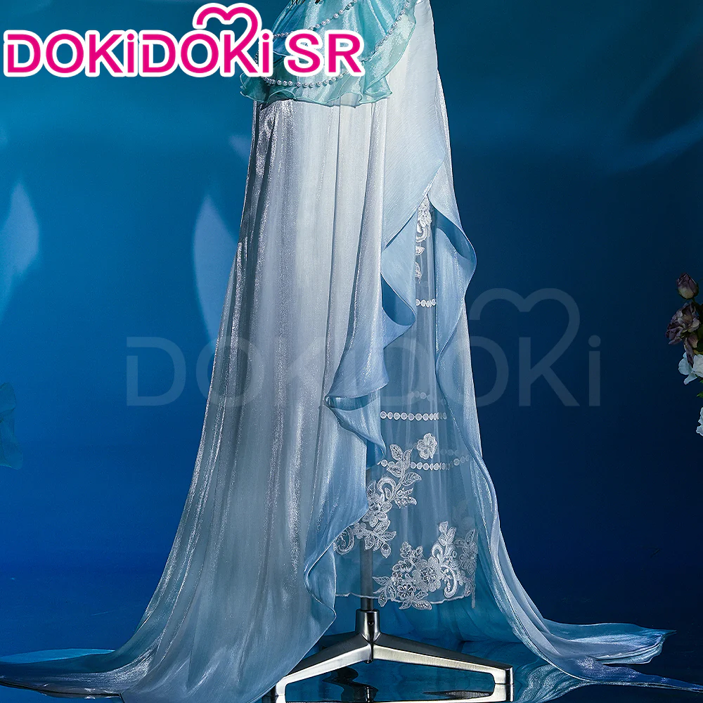 DokiDoki-SR Game Genshin Impact Furina Costume Tideheart Doujin Focalors Fontaine Doujin - Image 3
