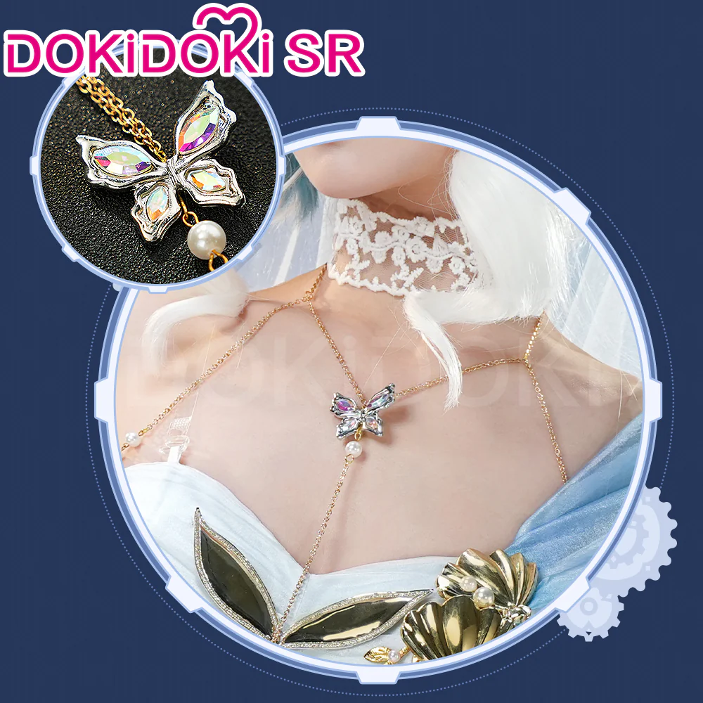DokiDoki-SR Game Genshin Impact Furina Costume Tideheart Doujin Focalors Fontaine Doujin - Image 4