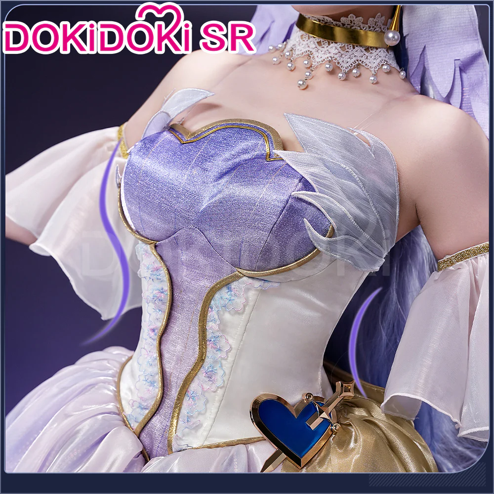 【Ready For Ship】DokiDoki-SR Game Honkai: Star Rail Cosplay Robin Costume Canticle of the Sacred Heart Doujin - Image 2