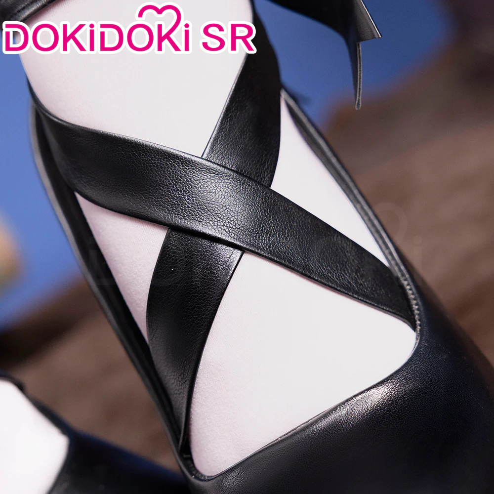 Dokidoki-SR Game Identity V Cosplay Priestess Fiona Gilman Costume/Shoes Crimson Skin Idv - Image 11