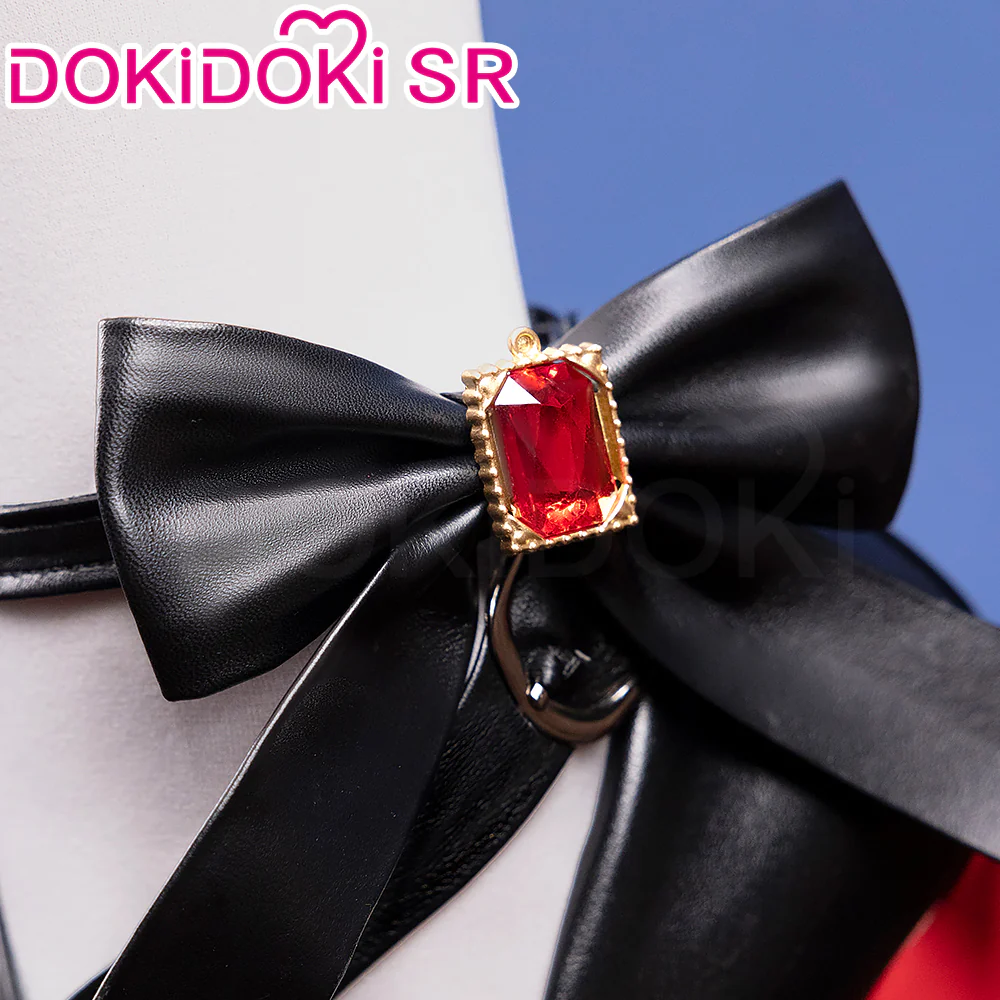 Dokidoki-SR Game Identity V Cosplay Priestess Fiona Gilman Costume/Shoes Crimson Skin Idv - Image 9