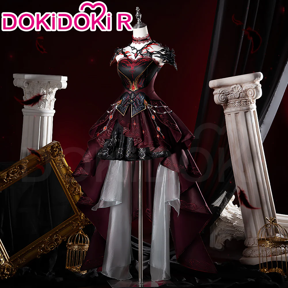【Partially Ready For Ship】【Size S-2XL】DokiDoki-R Game Love And Deepspace Cosplay Main Character  Protagonist Where Drakeshadows Fall Costume Sylus MC Scarlet Passion