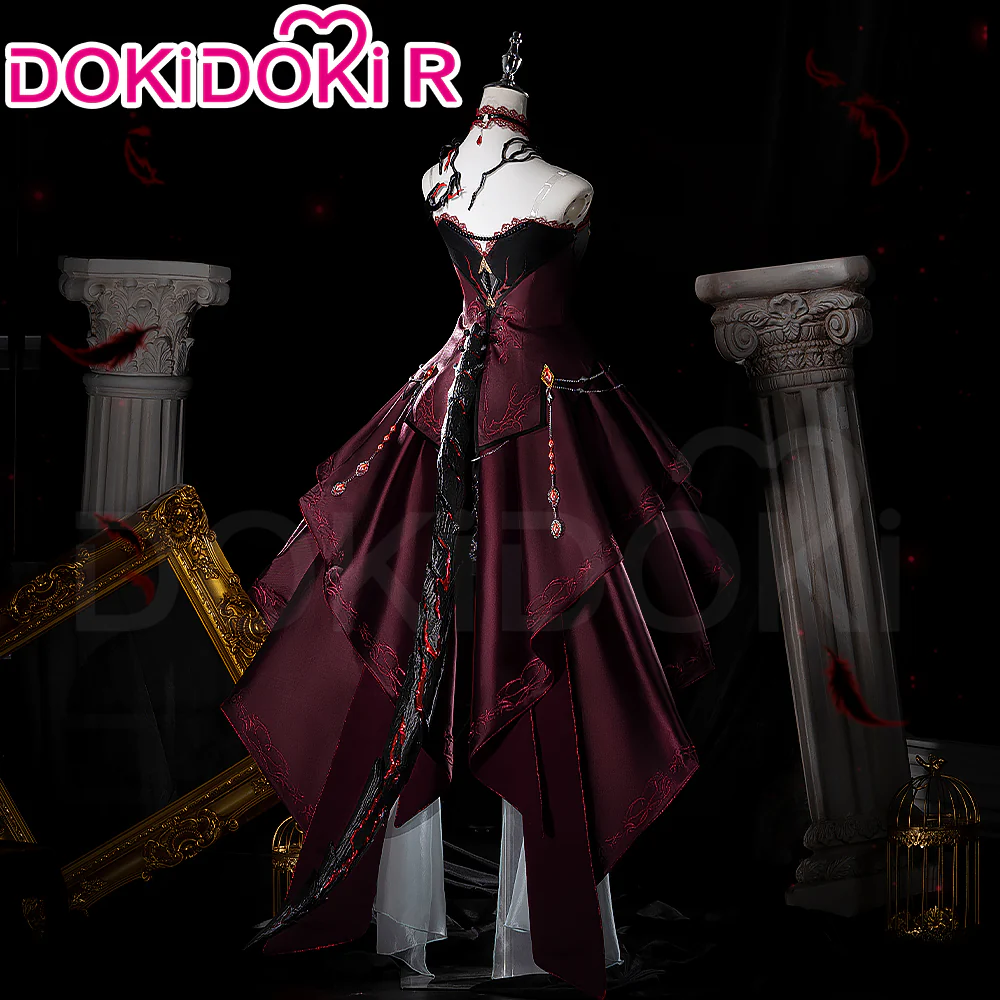 【Partially Ready For Ship】【Size S-2XL】DokiDoki-R Game Love And Deepspace Cosplay Main Character  Protagonist Where Drakeshadows Fall Costume Sylus MC Scarlet Passion - Image 2
