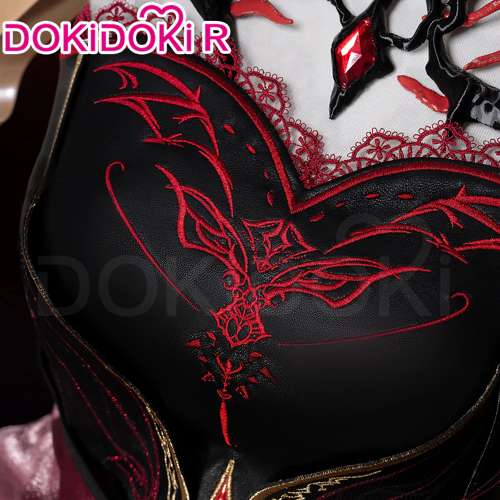 【Partially Ready For Ship】【Size S-2XL】DokiDoki-R Game Love And Deepspace Cosplay Main Character  Protagonist Where Drakeshadows Fall Costume Sylus MC Scarlet Passion - Image 3