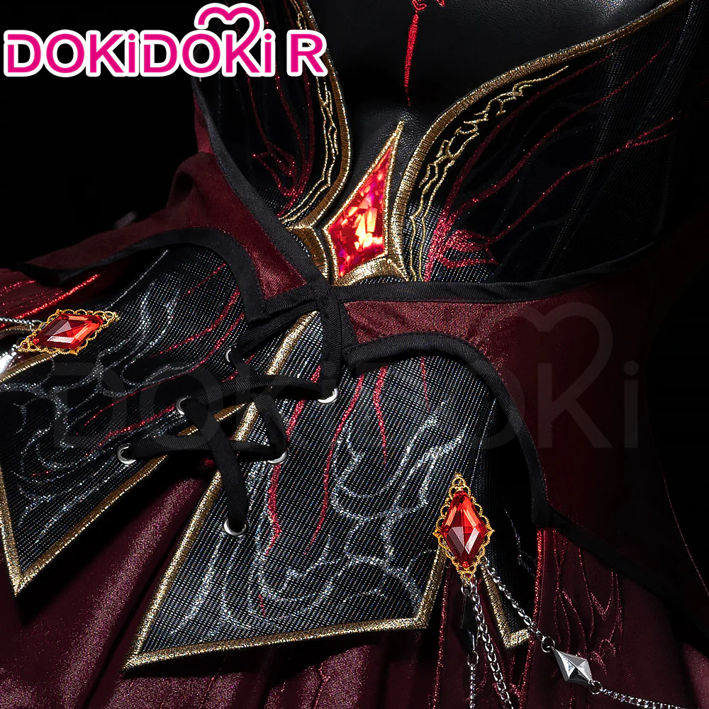 【Partially Ready For Ship】【Size S-2XL】DokiDoki-R Game Love And Deepspace Cosplay Main Character  Protagonist Where Drakeshadows Fall Costume Sylus MC Scarlet Passion - Image 4